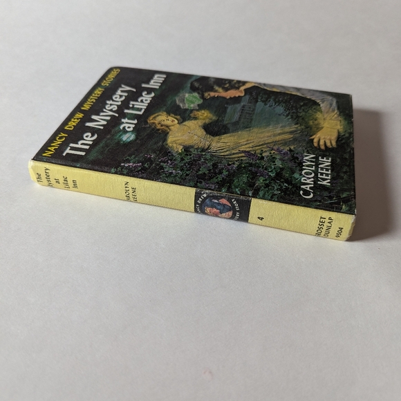 4/$20 Vintage 1961 Hardcover Nancy Drew Book #4 - The Mystery at Lilac Inn - Picture 3 of 9